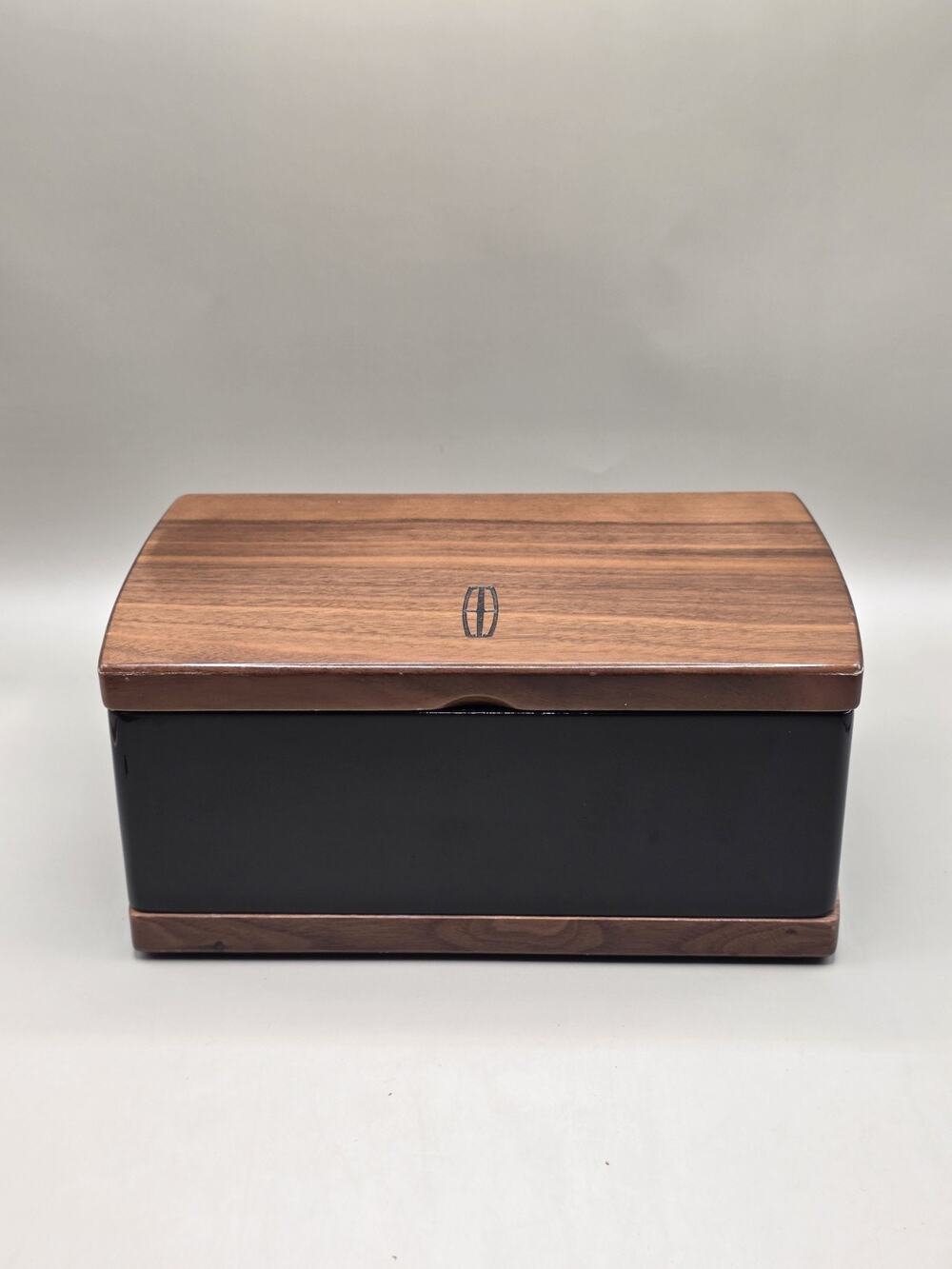 LINCOLN CONTINENTAL LIMITED EDITION BLACK WALNUT JEWELRY VALET BOX Velvet Lined